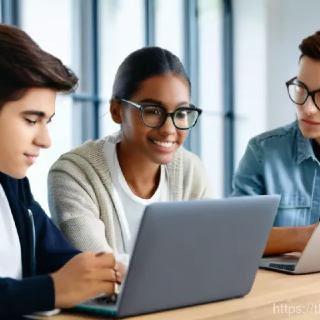 산업안전기사 시험 응시료 절약법 - **Online Study Session for Certification Exam:**
    A bright and clean image featuring a diverse gr...