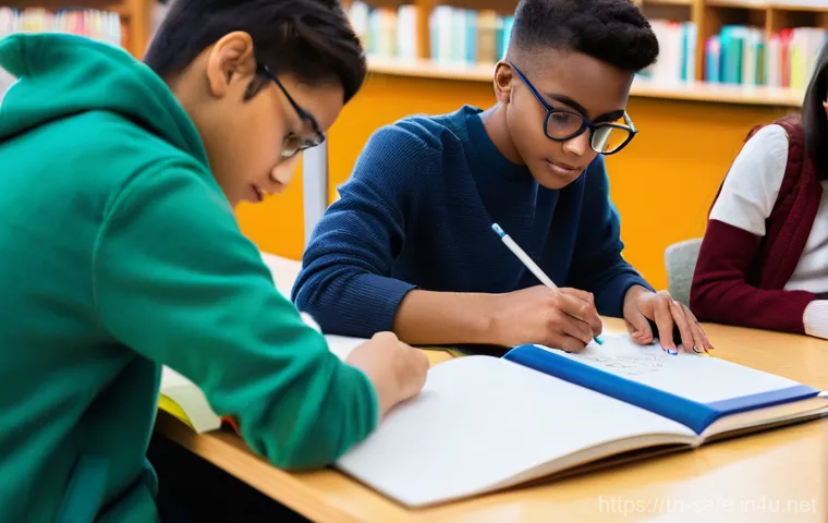 산업안전기사 시험 응시료 절약법 - **Online Study Session for Certification Exam:**
    A bright and clean image featuring a diverse gr...