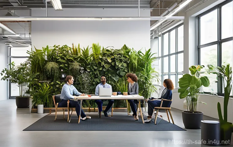 산업안전기사와 산업보건관리의 연계성 - **Prompt 2: Proactive Risk Assessment with Advanced Technology**
    "In a clean, advanced industria...